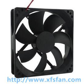 Quality Plastic Blades Duall Ball Bearing DC Cooling Fan DC12025 for Textile Manchine wholesale