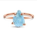 925 Sterling Silver Square Moonstone Natural Stone Jewelry Cushion Cut Blue