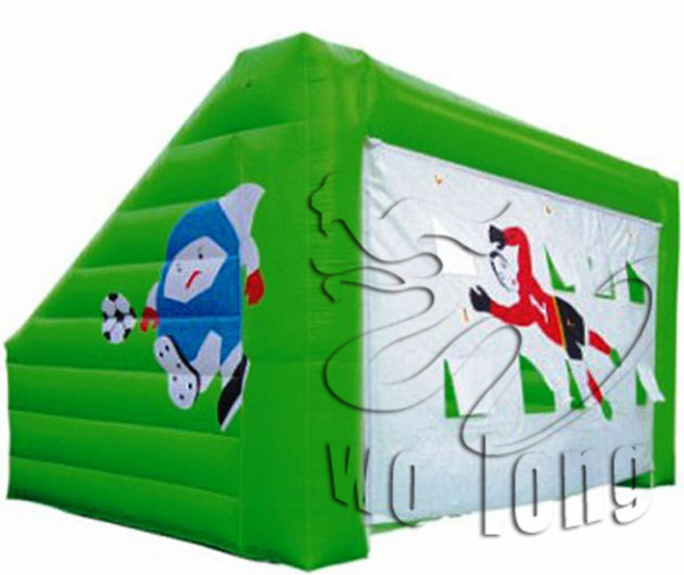 outdoor inflatable sports game, kids football fence
