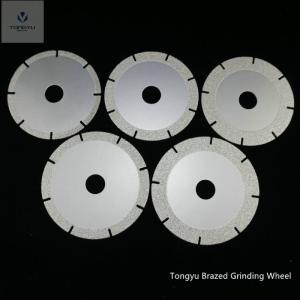 Quality 100mm Brazed Diamond Tools For Marble Stone Ceramic Quartz Cutting wholesale