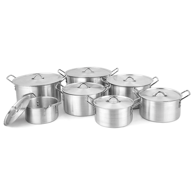 Multi Cookware Aluminum Steamer Cooking Pot with Bakelite Handle
