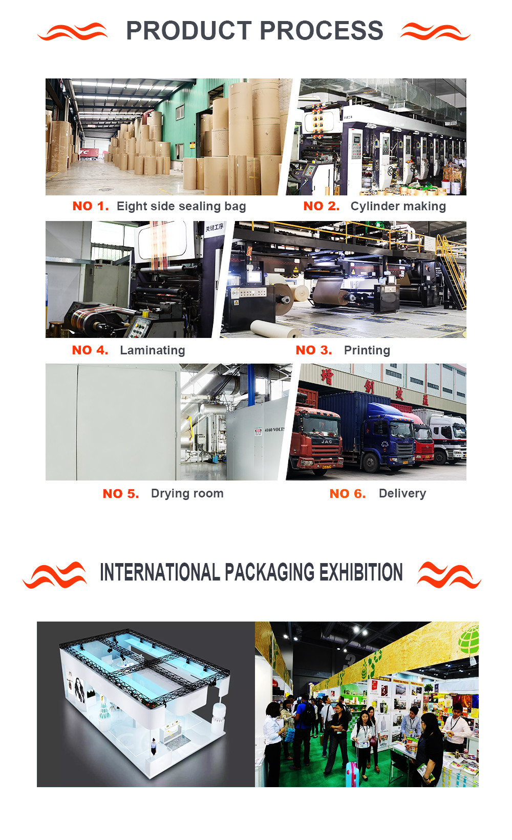 Brown Kraft Paper Shopping Bags Matt Varnish Offset Printing