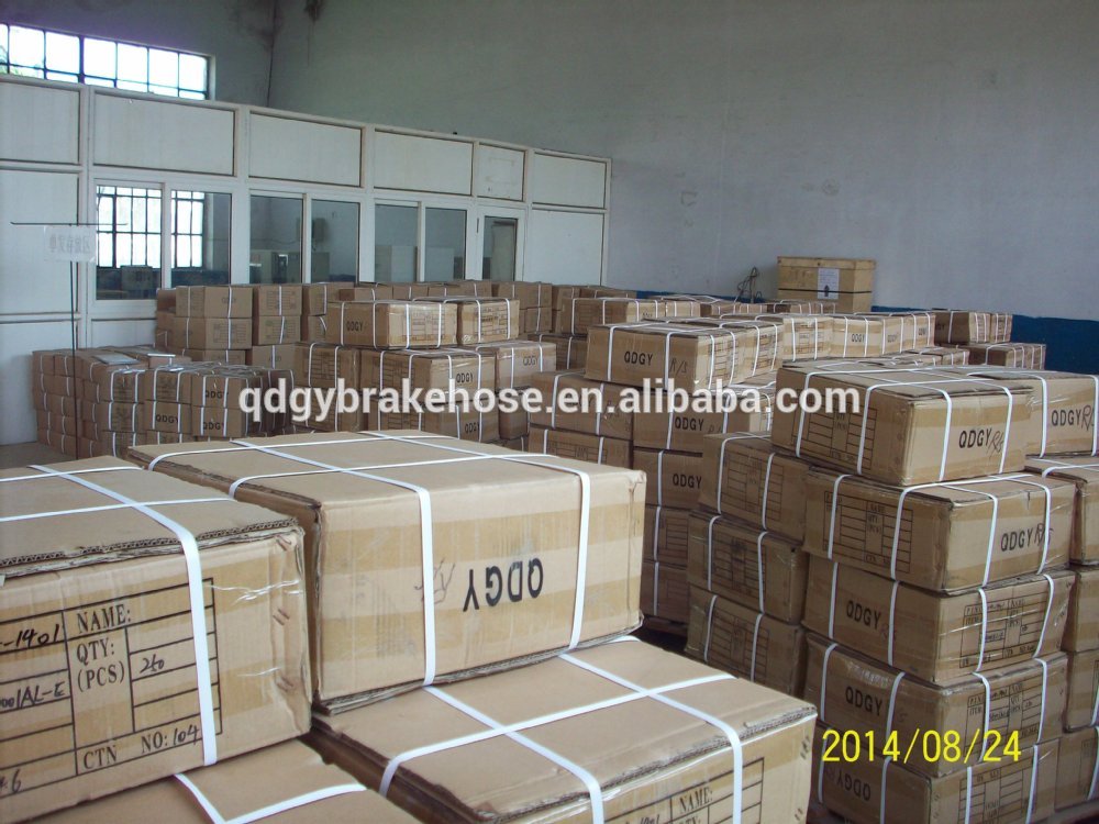 DOT SAE J1401 steel crimped Eye fitting for brake hose