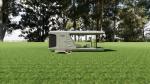 Multifunctional space capsule house with one bedroom one living room and one