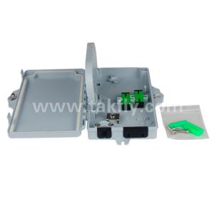 China Telecommunication Subscriber Loop FTTH Fiber Optic Termination Box 100*80*25 for Fast Connection on sale