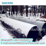 PE HDPE PP Winding Spiral Pipe Extrusion Line Hollow Wall 200kW-500kW