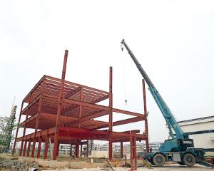 Quality Industrial Prefabricated Multi-storey Steel Building H Column / Beam wholesale