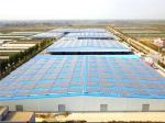 Solar Panel Logistics Warehouse Building