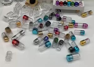 Quality 15mm Pharmaceutical Mini Pill Cases 2g Clear Plastic Pill Bottles wholesale