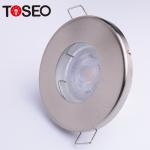 Round White Bathroom Spotlights IP65 Waterproof Recessed LED Downlight