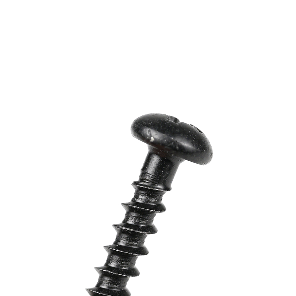 100% QC Tested 20mm Black Galvanized Chipboard Screws for Wooden Floors Torx Drive