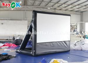 Quality Airblown Inflatable Outdoor Movie Screen 2.63×3.4m Projection Cloth Outdoor Inflatable Movie Screen For Science Centers wholesale