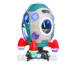 110V/220V/230V Swing Machine Plastic Mp5 Rockets Kiddie Ride For Kids Durable