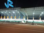 Stadium Roof Light Steel Structure , Customized Prefabricated Steel Buildings