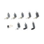 Metal Oxide Polymer Power Surge Protection Device Outdoor Silicone Rubber