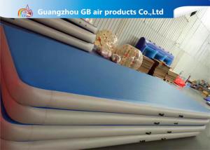 Quality DWF Material Inflatable Air Track Gymnastics / Outdoor Tumble Track Mats wholesale