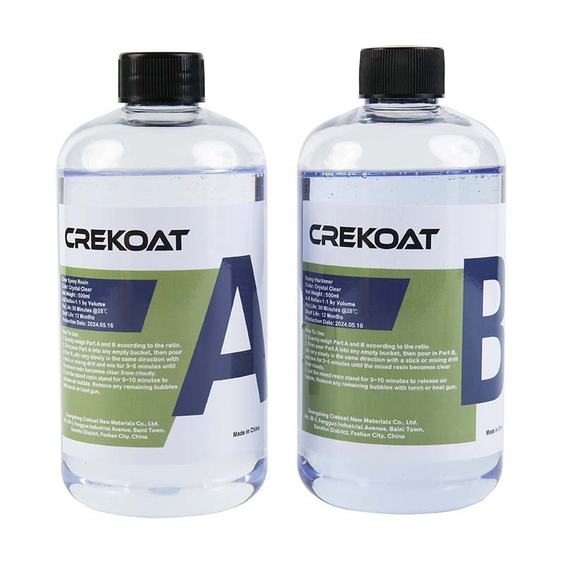 High Gloss Clear Epoxy Resin Ensures A Durable Protective Layer On Tabletops