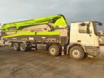 2013 Zml 52m Concrete Pump on Benz Truck Concrete Boom Pump High Productivity