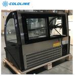 300L Refrigerated Deli Case 110V 60HZ Curved Display Fridge