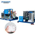R404A Refrigerant 20Tons Air Cooled Flake Ice Making Machine for Commercial and