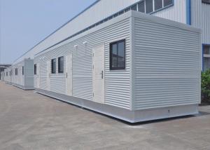 Quality Steel Frame Prefab Modular Homes , Mobile Guard House For People Living wholesale