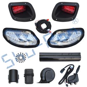 Quality Golf Cart Deluxe LED Light Kit Fits EZGO Freedom TXT 2014-Up (Gas &amp; Electric) With Universal Deluxe Light Upgrade Kit wholesale