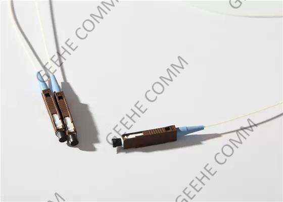 Cheap 1 ×2 Multimode MU 50/125 Fiber Optic Cable Coupler for sale