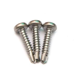 Quality Six-lobe Flower Recess Socket Driver Self Drilling Screws Pan Head 410 Stainless Steel wholesale