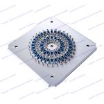 German steel Fiber Optic Polishing Plate Fiber Optic Connector Polishing Jig