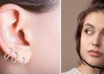 Piercing 18K Yellow Gold Diamond Nose Stud Heart Shape 3mm OEM ODM