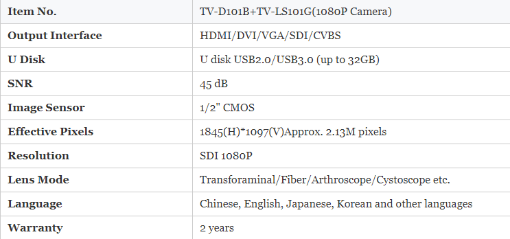 Tuyou 1080P Integrated Video Recorder And Light Source For Laparoscopic Camera System