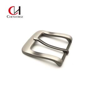Quality Rustproof Unisex Square Silver Belt Buckle Erosion Resistant wholesale