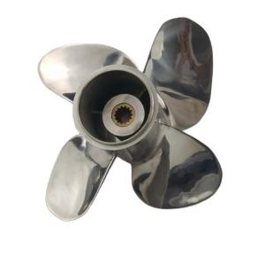 Quality 9.0mm Johnson 50 Hp Outboard Propellers Stainless Steel wholesale