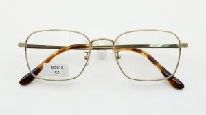 Quality Square Metal Eyeglasses Frame Stainless Steel Frame Durable Reading Computer Glasses for Unisex Prescription Eyeglasses wholesale