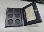 Empty Cardboard Eyeshadow Palette Packaging Box 1200gsm