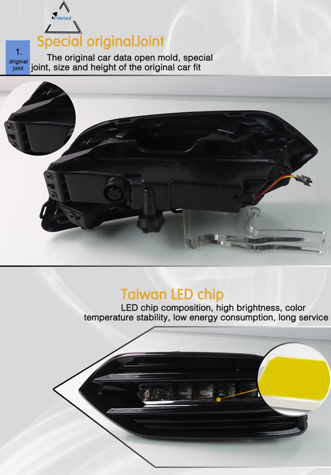 Smrke Daytime Running Light For Honda Hrv Vezel 2018 2019 Led Daytime Running Lamps