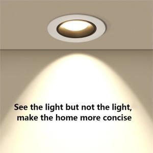 Quality φ105mmxH108 Dimmable 12W LED Spotlight Ceiling 15W 24deg Ra90 wholesale
