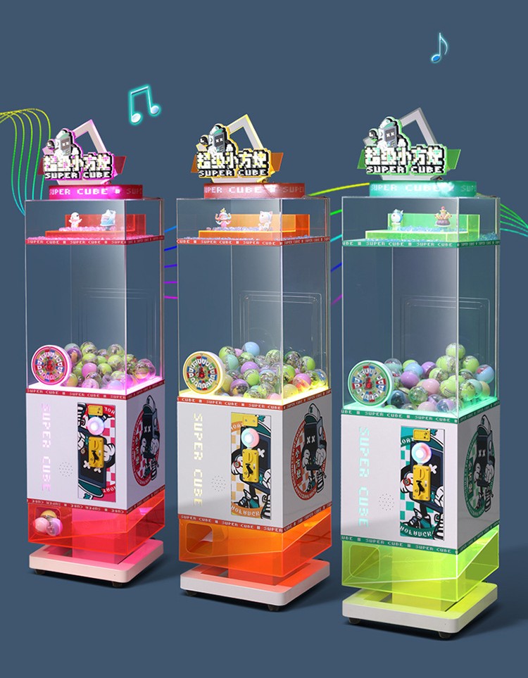 Picture Toy Capsule Dispenser for Amusement Game Center Gashapon Vending Machine