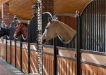 Customized Temporary Bamboo Board Indoor Safety Steel Horse Stalls Horse Stables