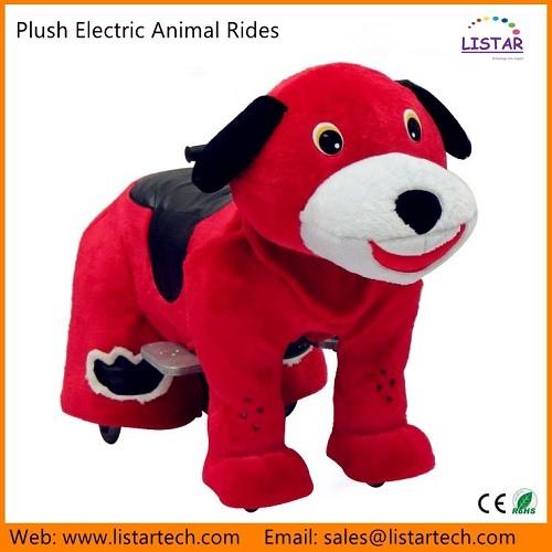 Hot sales! Animal Plush Zippy Toy LED Wheel Animation Electric Toys on Wheels