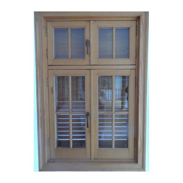KDSBuilding Modern Solid Grill Design Mosquito Anti Theft Double Glaze Wooden