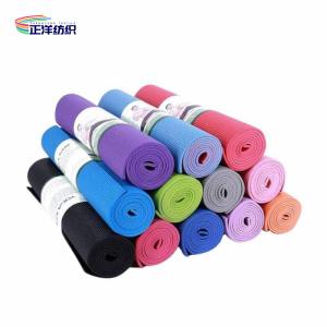 Quality 24&quot;X72&quot; PVC Material Anti Slip 4mm Multi Colour Yoga Sports Mat wholesale