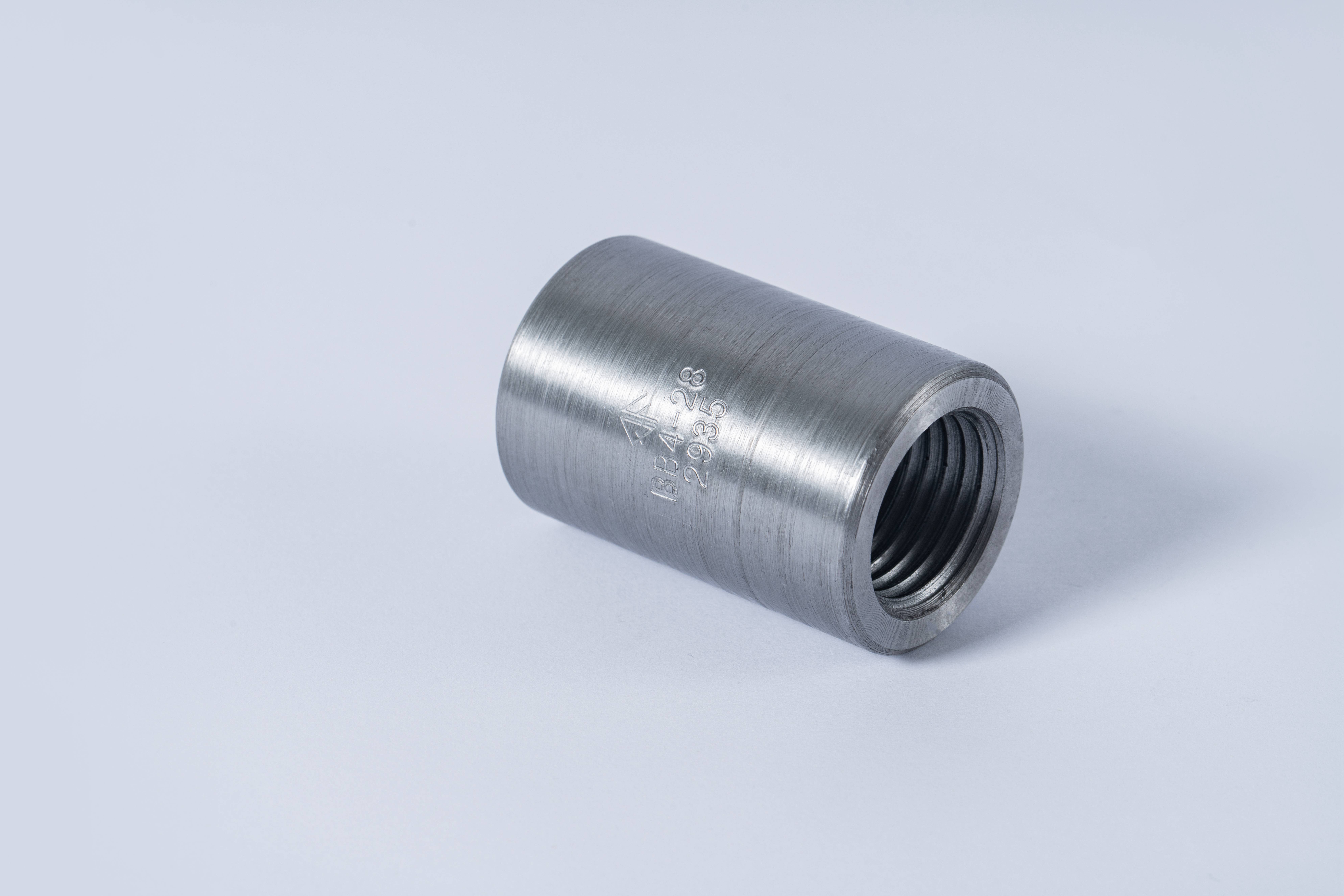 Civil Architecture Parallel Threaded Coupler Quality Carbon Structure Steels 45