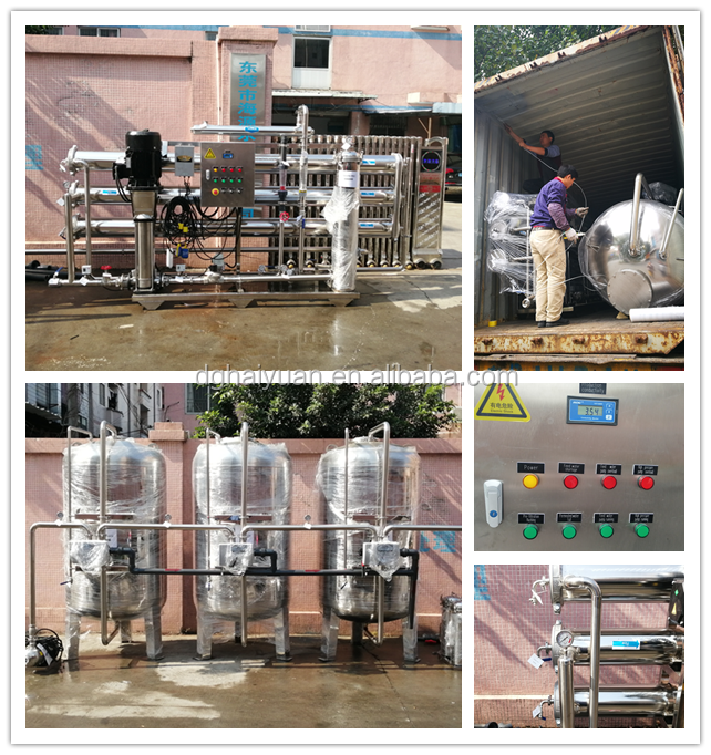 commercial Osmose Water Filter System 19.5KW SUS304 Material DOW membrane