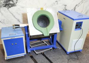 Quality Crucible Electric Induction Melting Furnace Golden Copper Steel Materials wholesale