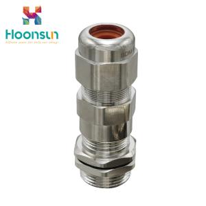 Quality Double Seal SS316L Armored Cable Gland Waterproof IP68 wholesale