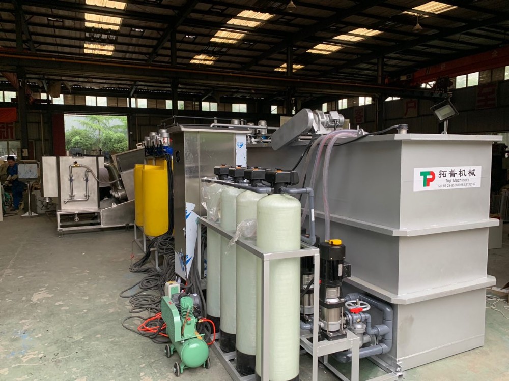 1000KG Dissolved Air Flotation Equipment for Sewage Treatment Plant Optimal SS Removal