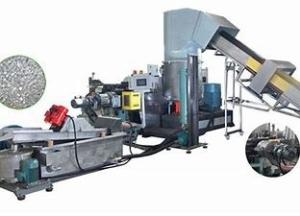 Quality Single Screw Hdpe Elastomer Plastic Recycling Pellet Machine wholesale