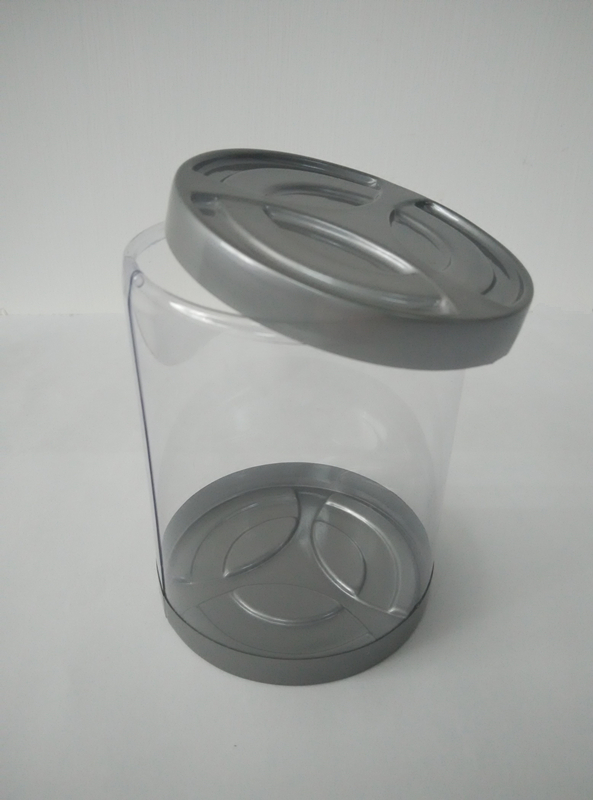 Transparent cylinder type blister packaging