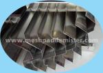 Tack Weld Frame 316L Chevron Plate Demister Mist Eliminator